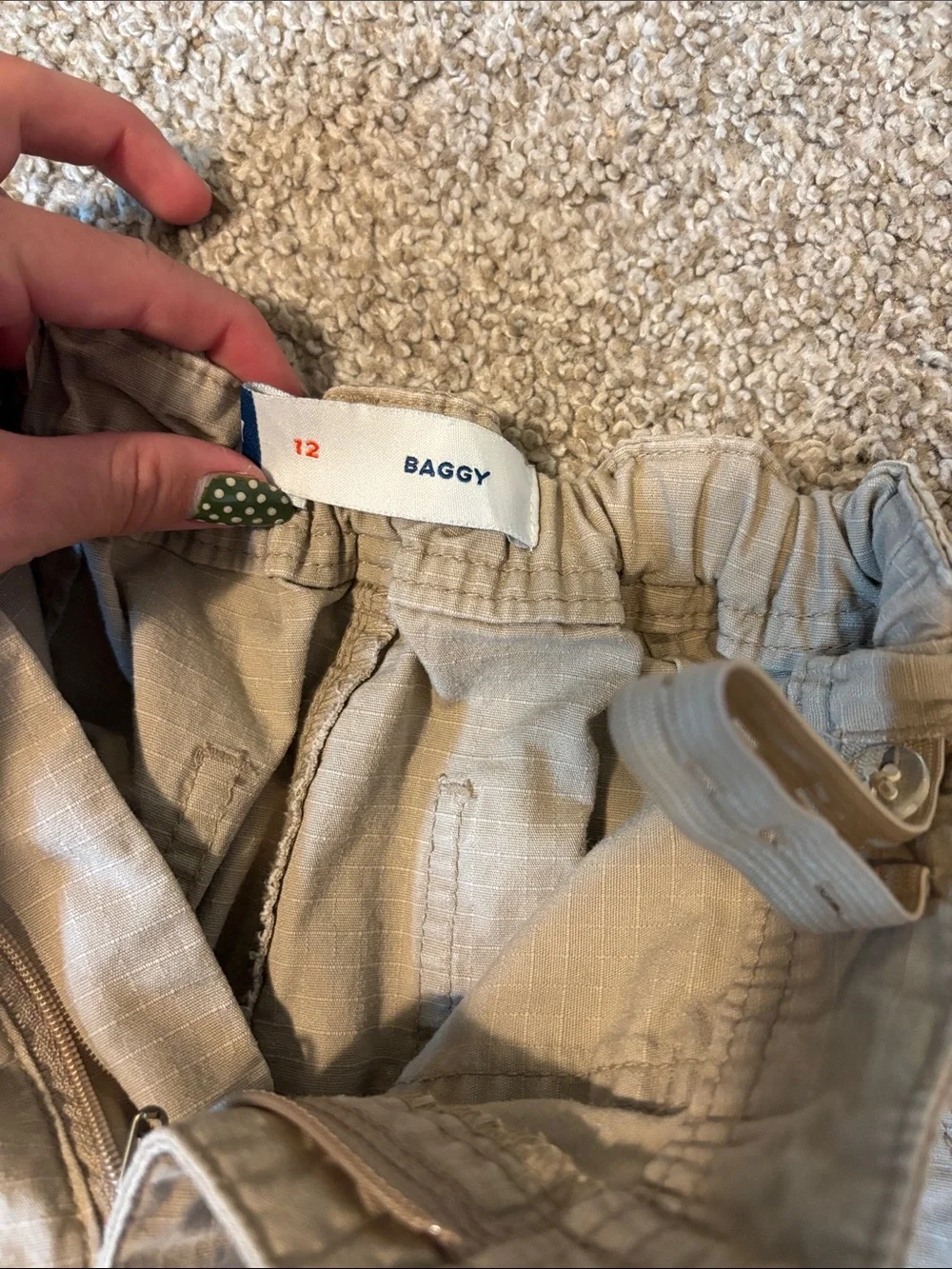 Khaki Cargo Pants